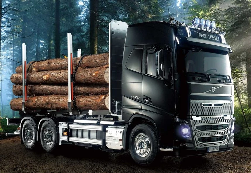 Tamiya 56360 1/14 Scale Volvo FH16 Globetrotter 750 Timber Truck